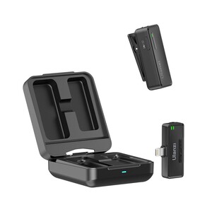 Ulanzi UW-MIC Kablosuz Kayıt Yaka Mikrofonu - Lightning - Thumbnail