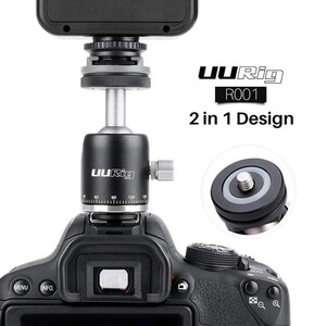 UURig R001 Top Kafa (Ball Head) Tripod Kafa - Thumbnail