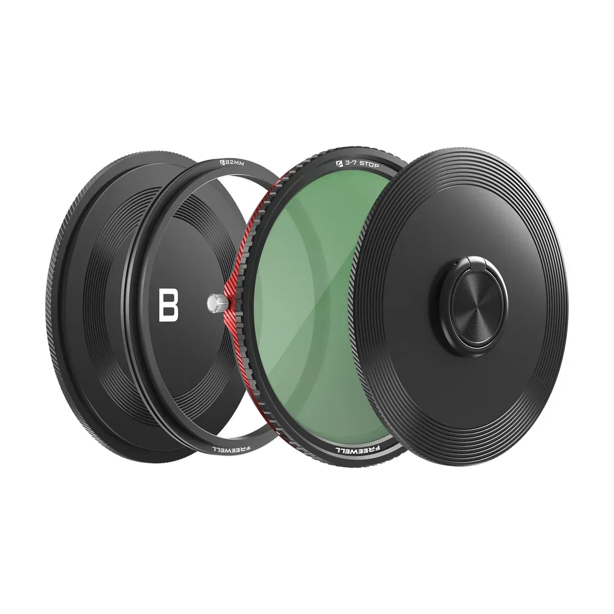 V2 SERIES MAGNETIC HYBRID VND/CPL 3-7 STOPS FILTER 82MM - Thumbnail