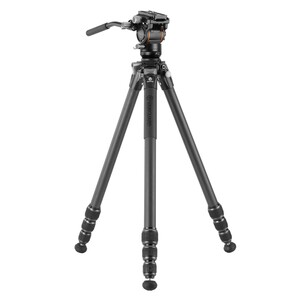 Vanguard - Vanguard Alta Pro 3VL 264CV14 Carbon Fiber Video Tripod
