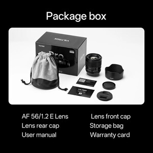Viltrox AF 56mm f/1.2 Pro E Lens (Sony E) - Thumbnail