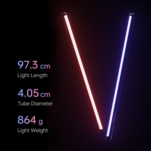 Viltrox K90 RGB Tube Işık (2'li Set)