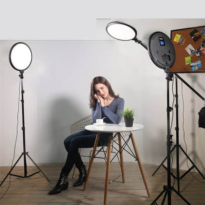 Viltrox VL-500T Yuvarlak Bicolor LED Işık İkili Set (Işık Ayağı Hediyeli) Viltrox VL-500T Yuvarlak Bicolor LED Işık İkili Set (Işık Ayağı Hediyeli)