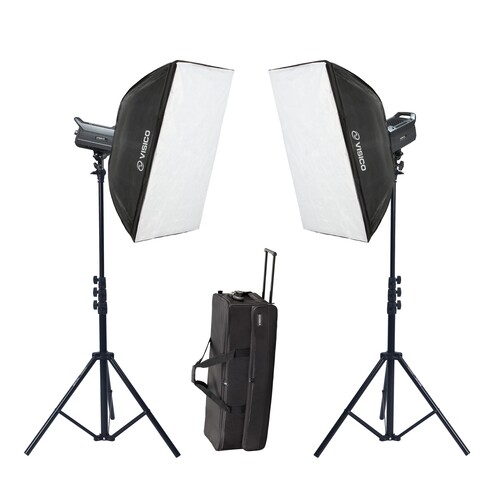 Visico Led-150ST 2’li Video Led Işık Seti (150W)