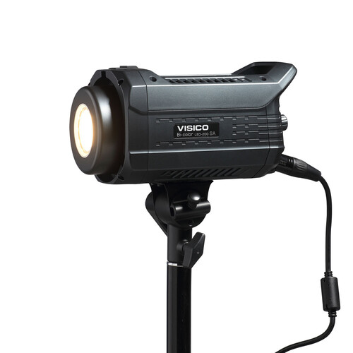 Visico Led-200SA Bi-color Led Video Işığı (200W)