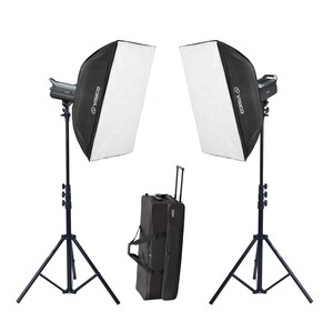 Visico Led-200ST 2’li Video Led Işık Seti (200W) - Thumbnail
