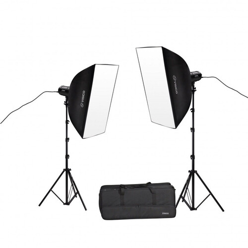 Visico LED-80A II 2’li Bi-Color Led Işık Seti (80W)