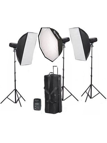 Visico VC-400HH III 3’lü Paraflaş Kiti