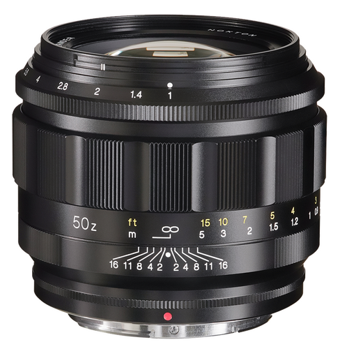 Voigtländer lens F1.0/50mm Z-mount NOKTON