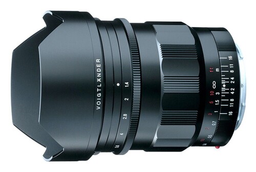 Voigtländer lens F1.4/21mm E-mount NOKTON