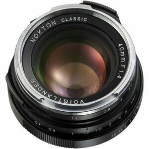 Voigtländer lens F1.4/40mm VM MC NOKTON - Thumbnail