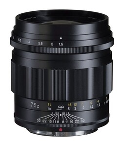 Voigtlander - Voigtländer lens F1.5/75mm Z-mount NOKTON Voigtlander - Voigtländer lens F1.5/75mm Z-mount NOKTON