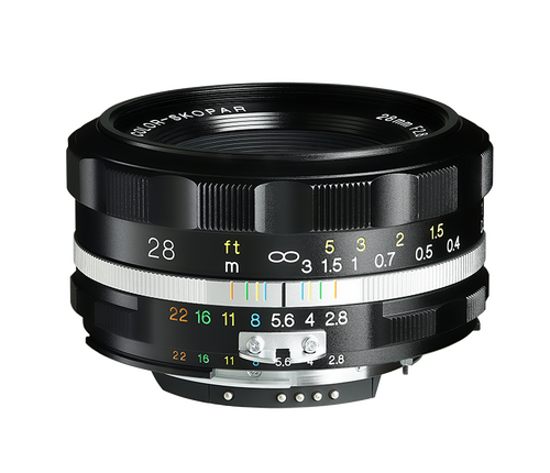 Voigtländer lens F2.8/28mm SL-II S AIS (B) COLOR-SKOPAR