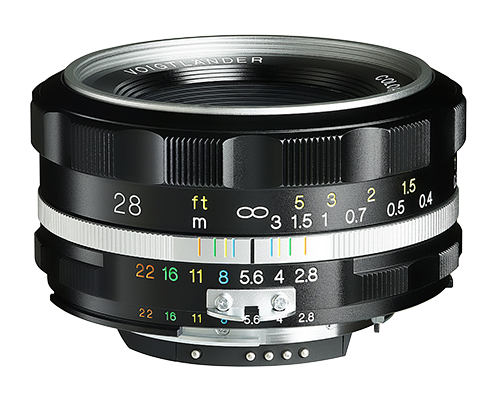 Voigtländer lens F2.8/28mm SL-II S AIS (S) COLOR-SKOPAR
