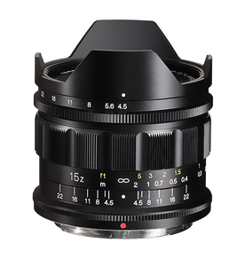 Voigtländer lens F4.5/15mm Z-mount SUPER WIDE-HELIAR - Thumbnail