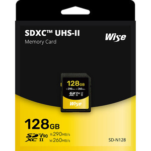 Wise Advanced 128GB SD-N UHS-II V90 SDXC Hafıza Kartı - Thumbnail