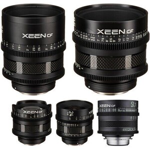 Xeen - XEEN CF 16, 24, 35, 50, 85mm Cine 5'li Set (Arri PL)