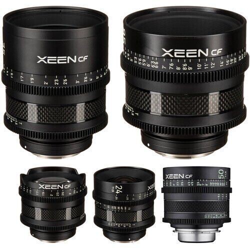 XEEN CF 16, 24, 35, 50, 85mm Cine 5'li Set (Arri PL)