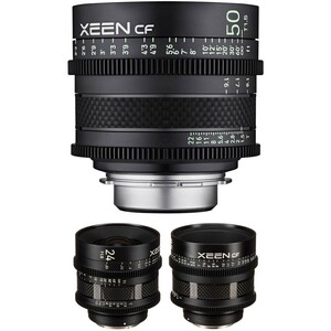 Xeen - XEEN CF 24, 50, 85mm T1.5 Cine 3'lü Set (Arri PL)