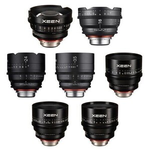 Xeen - XEEN CLASSIC 14,16,24,35,50,85,135mm T1.5 Cine 7'li Set (Canon EF)