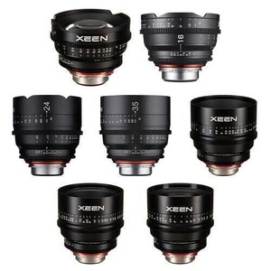 Xeen - XEEN CLASSIC 14,16,24,35,50,85,135mm T1.5 Cine 7'li Set (Sony E)