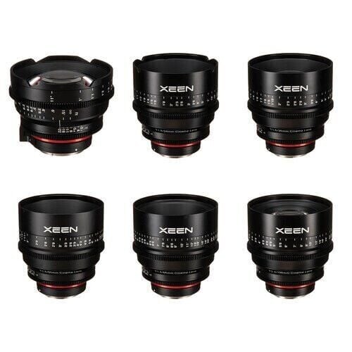 XEEN CLASSIC 14,20,24,35,50,85mm T1.5 Cine 6'lı Set (Arri PL)