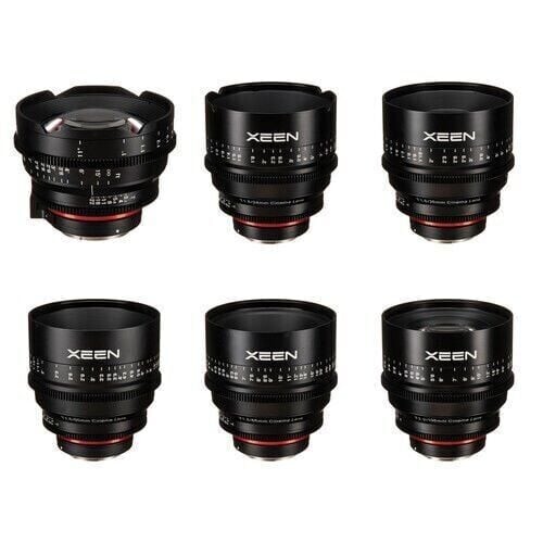 XEEN CLASSIC 14,20,24,35,50,85mm T1.5 Cine 6'lı Set (Canon EF)