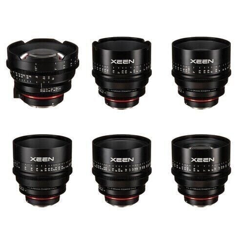 XEEN CLASSIC 14,20,24,35,50,85mm T1.5 Cine 6'lı Set (Sony E)