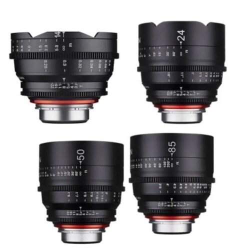 XEEN CLASSIC 14,24,50,85mm T1.5 Cine 4'lü Set (Arri PL)