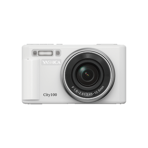 Yashica - Yashica City 100 Dijital Fotoğraf Makinesi (Beyaz)