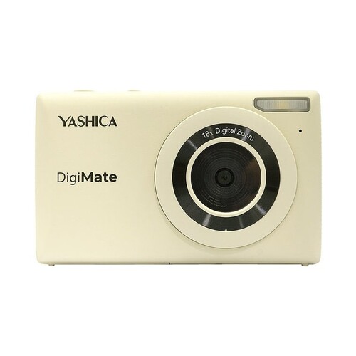 Yashica Digimate Dijital Fotoğraf Makinesi (Beyaz)