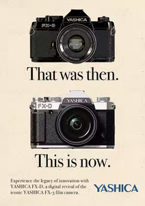 Yashica FX-D 300 Dijital Film Simülasyonlu Kamera - Thumbnail