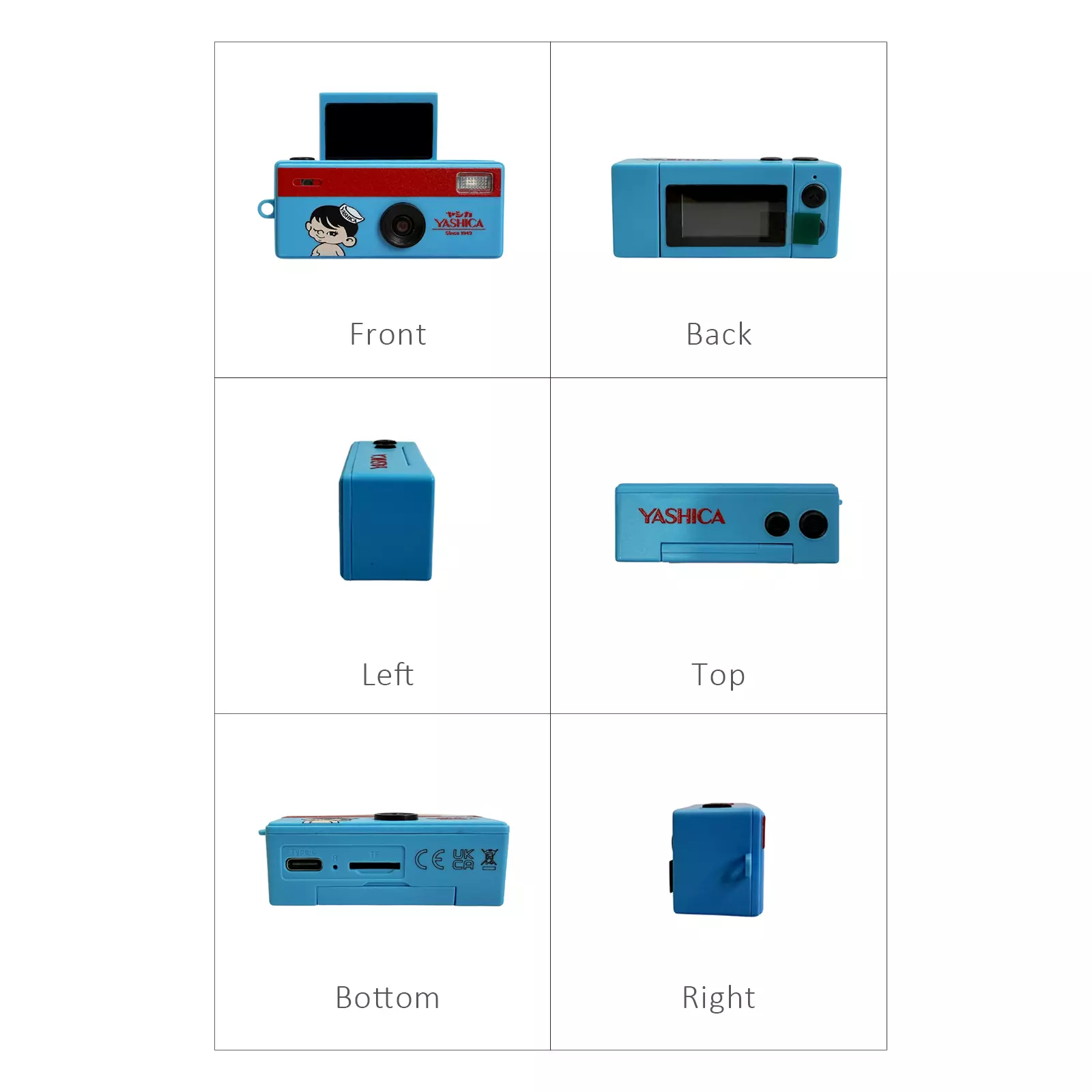 Yashica x Funtastic Anahtarlık Kamera (Boy Adventure)