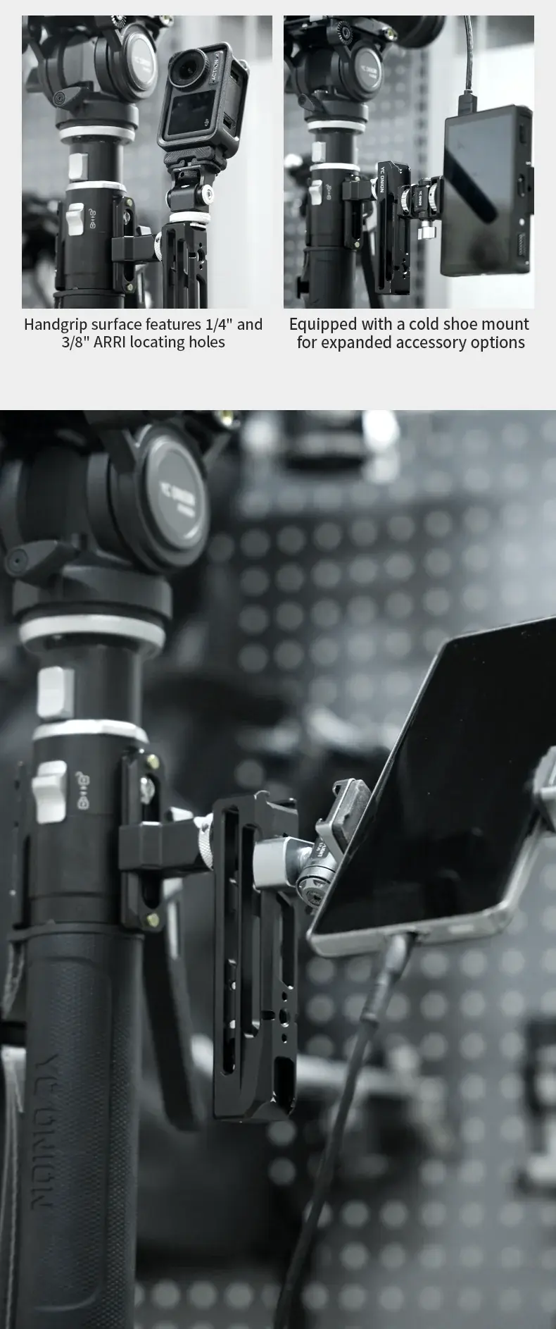 YC Onion Monopod Nato Handgrip