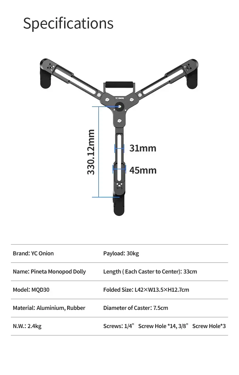 YC Onion Pineta Pro Dolly - Thumbnail