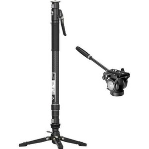 YC Onion - YC Onion Pineta Pro Karbon Fiber & FH60S Video Fluid Kafa Monopod Kit