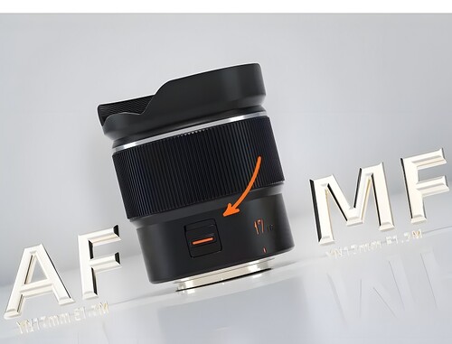 Yongnuo 17mm f/1.7 Otofokus Lens (MFT)