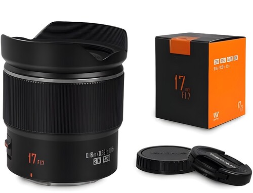 Yongnuo 17mm f/1.7 Otofokus Lens (MFT)