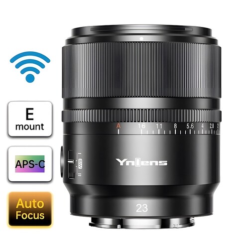 Yongnuo 23mm f/1.4S DA DSM WL Pro Lens (Sony E )