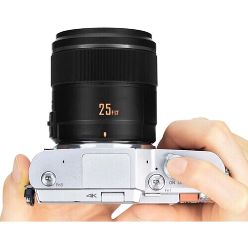 Yongnuo 25mm F/1.7 Micro Four Thirds Uyumlu Otofokus Prime Lens