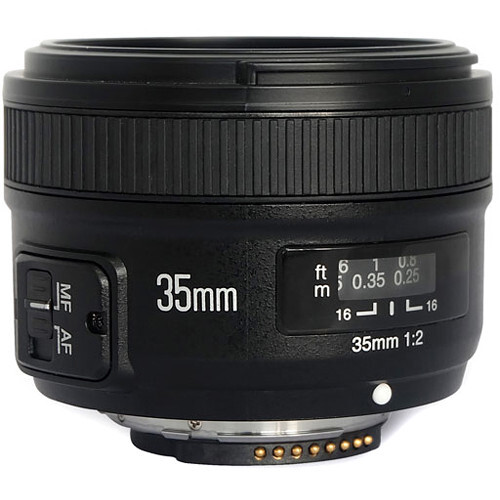 Yongnuo 35mm f/2 Full Frame Otofokus Lens (Nikon F)