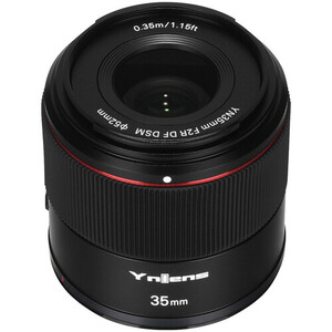 Yongnuo 35mm f/2R DF DSM Full Frame Otofokus Lens (Canon RF) - Thumbnail
