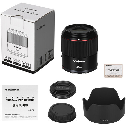 Yongnuo 35mm f/2R DF DSM Full Frame Otofokus Lens (Canon RF)