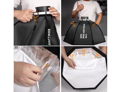 Yongnuo 55K Bowens Mount Kolay Kurulum Softbox