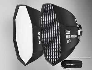 Yongnuo 55K Bowens Mount Kolay Kurulum Softbox - Thumbnail