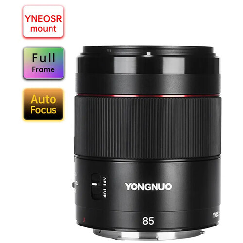 Yongnuo 85mm f/1.8R DF DSM II Full Frame Otofokus Lens (Canon RF)