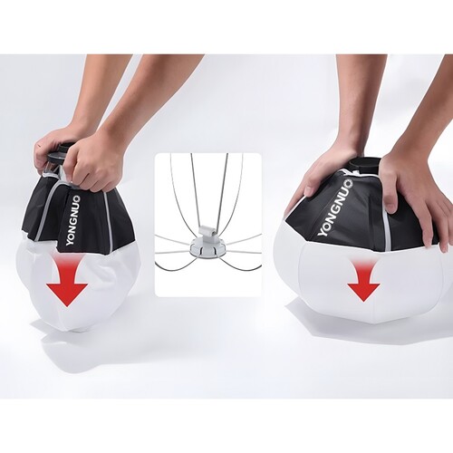 Yongnuo Mini RGQ-D30 30cm Lantern Balon Softbox (Mini Bowens Mount)