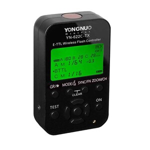 Yongnuo YN-622C Modeli İçin TX E-TTL Ekranlı Tetikleyici Canon Uyumlu (Tekli) - Thumbnail