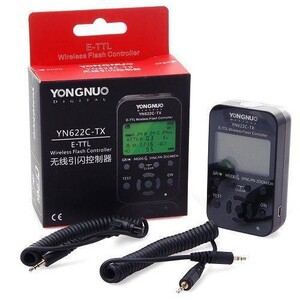 Yongnuo YN-622C Modeli İçin TX E-TTL Ekranlı Tetikleyici Canon Uyumlu (Tekli) - Thumbnail