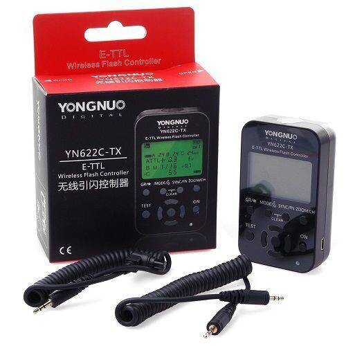Yongnuo YN-622C Modeli İçin TX E-TTL Ekranlı Tetikleyici Canon Uyumlu (Tekli)